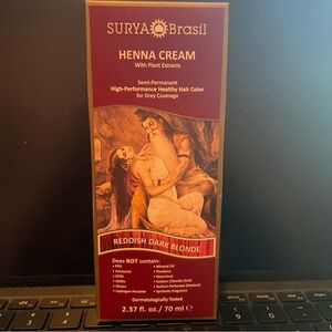 Vibrant Red and Yellow Hair Color